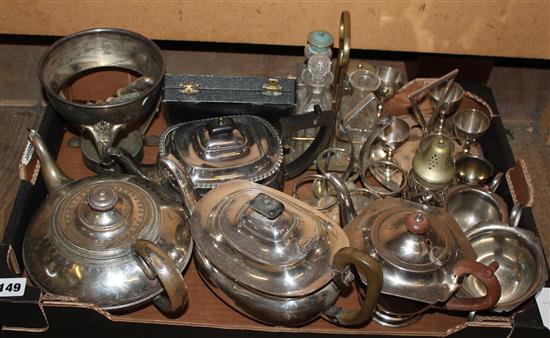 Qty of silver plate